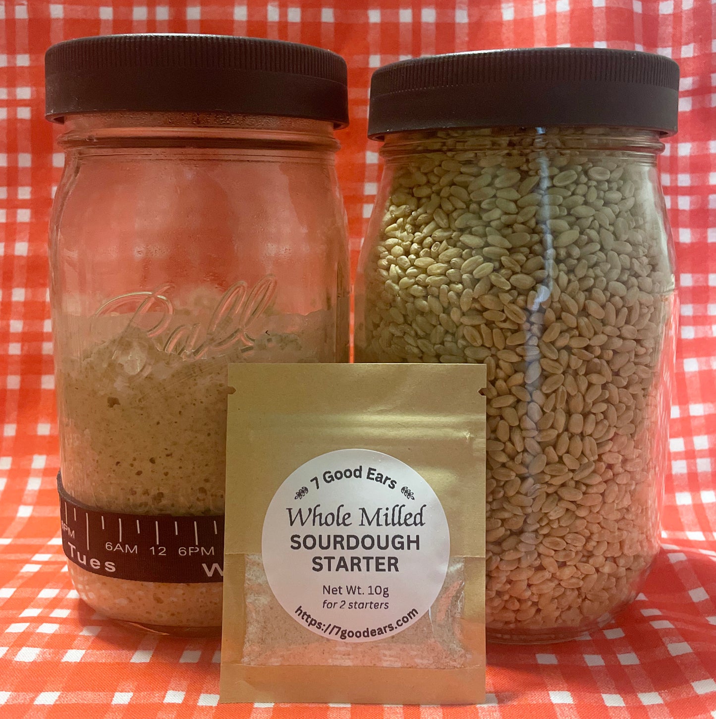 Dehydrated Whole Milled Sourdough Starter Kit